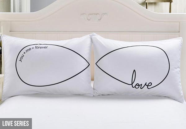 Couple's Pillowcases - 11 Options Available