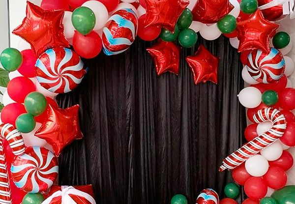 Christmas Balloon Garland Arch Kit