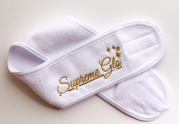 Supreme Glo Skincare Range - Option for Serum, Headband or Dew