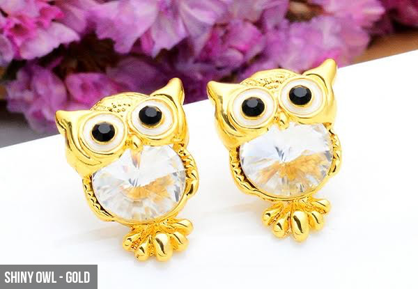 Owl Earrings - Two Styles Available