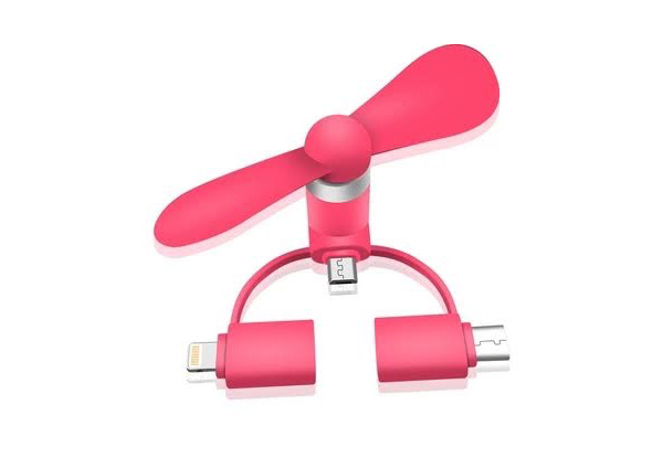 Mini Portable Mobile Fan - Compatible with  iPhone, Android and Type C