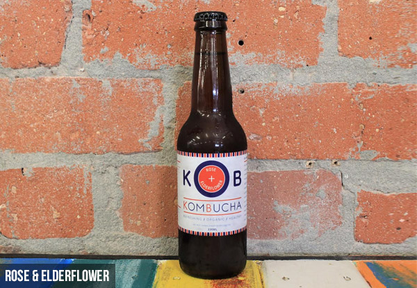 KB Kombucha - Mixed Case of 12 Bottles - Two New Flavours Added