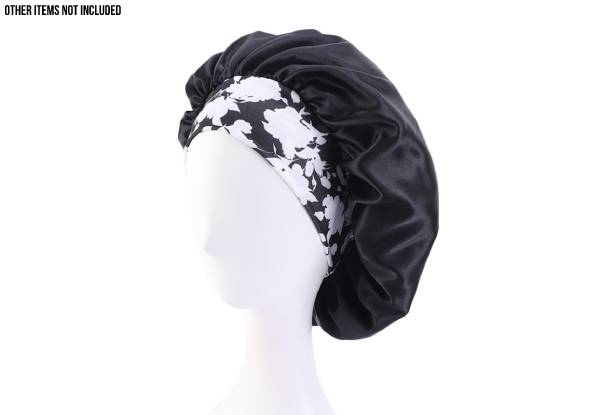 Satin Sleeping Hair Wrap Headband - Six Colours Available