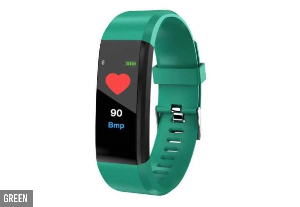 Bluetooth Sports Smart Bracelet - Five Colours Available