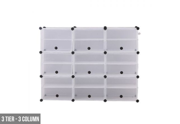 Stackable Storage Cabinet - Two Colours & Four Sizes Available