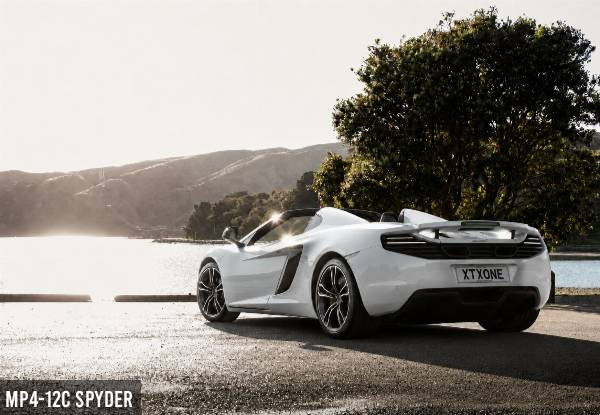 10-Minute Supercar Passenger Experience in a McLaren MP4-12C Spyder or McLaren 570S Spyder - Option for 20-Minutes