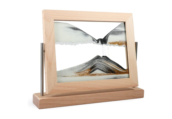 Dynamic 3D Sand Art Frame Decor - Available in Three Colours