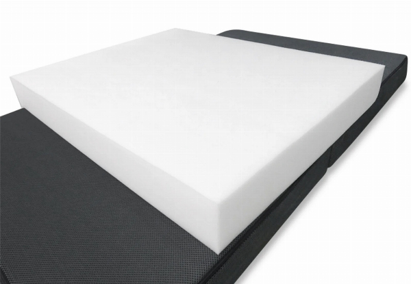 High-Density Three-Fold Single Foam Topper