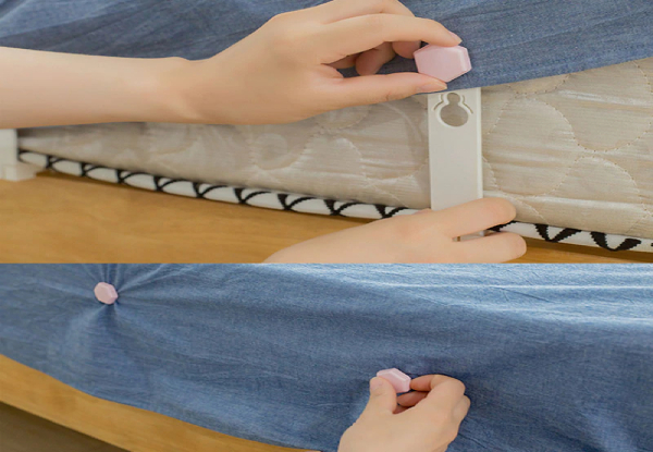 Bed Sheet Grippers Set - Three Colours Available