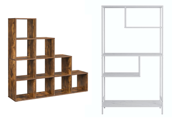 Vasagle Bookshelf Rack Range - Four Options Available