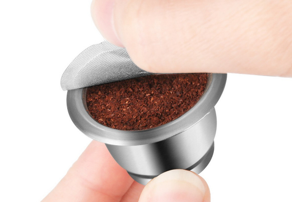 Refillable Coffee Capsule Kit Compatible with Nespresso - Option for Two Sets