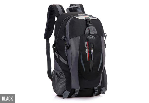 40-Litre Hiking Backpack - Five Colours Available