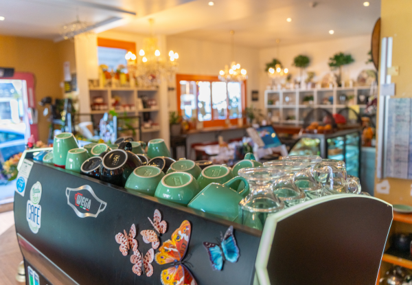 $49 Breakfast or Lunch for Two People with Drinks at The Main Street Deli & Cafe in Greytown Value $100 (Save 51%)