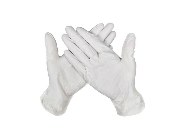 100-Pack Universal Disposable Nitrile Gloves