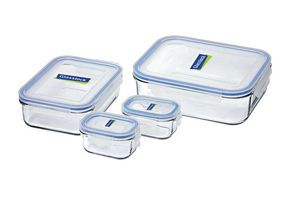 Glasslock Tempered Container Range - Six Options Available
