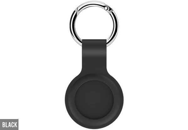 Silicone Case Keychain Compatible with Apple AirTag 2021 - Four Colours Available