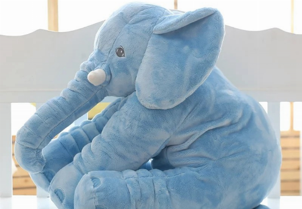 Elephant Soft Toy - Option for Two Sizes & Five Colours Available
