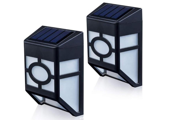 Solar Fence Lights - Options for Two, Four or Six Packs
