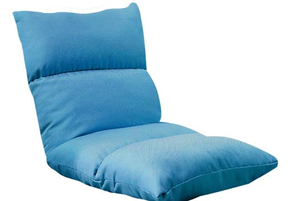 Folding Floor Recliner Sofa Bed - Seven Colours Available