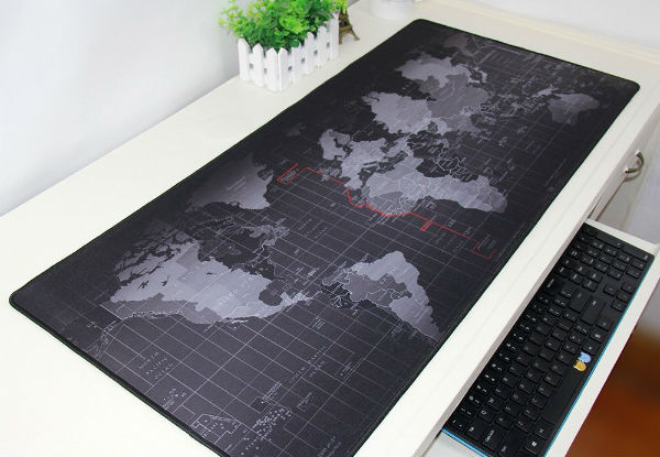 Large World Map Mouse Mat Pad - Two Sizes Available with Free Delivery