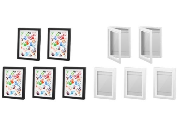 Five Pieces Wooden A4 Art Frame - Two Colours Available