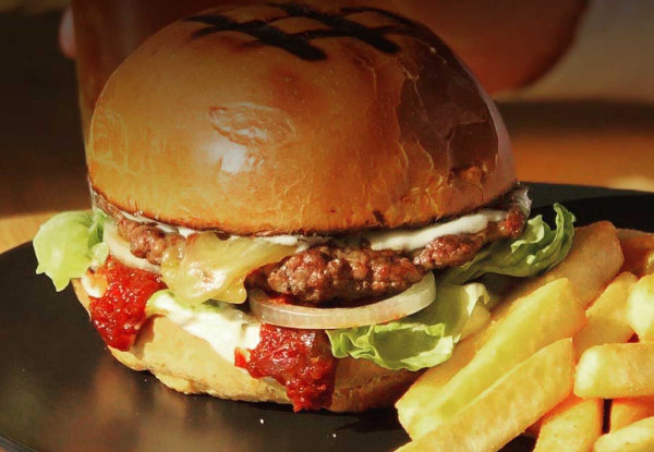 Any Two Burger Meals of Your Choice with Fries