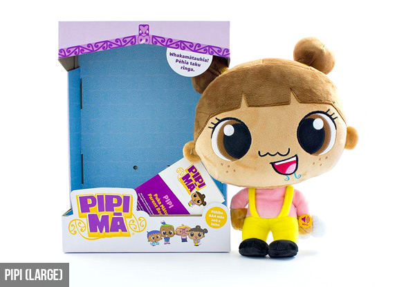 Pipi Mā, The World's First Maori Speaking Doll Range - Choose from Two Sizes