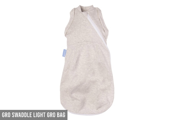 Gro Scandi Harvest Side Zip Bag - Option for Gro Swaddle Light Gro Bag