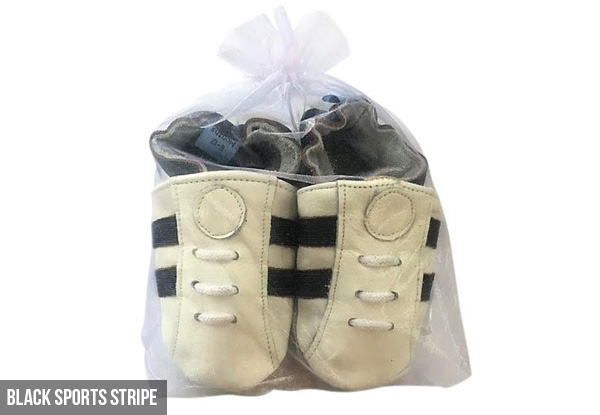 Genuine Leather Baby Shoes - Eight Styles & Three Sizes Available
