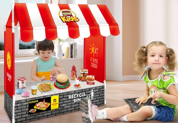 150-Pieces Kids Toy Takeout House Restaurant Set