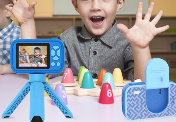 1080P Kid's Camera Toy with 32GB Memory Card - Three Colours Available