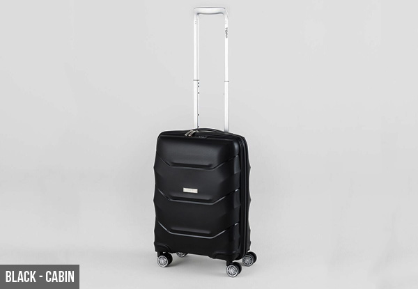 From $169 for Topp Treo Luggage Available in Three Colours & Three Sizes incl. 10 Year Warranty (value up to $807)