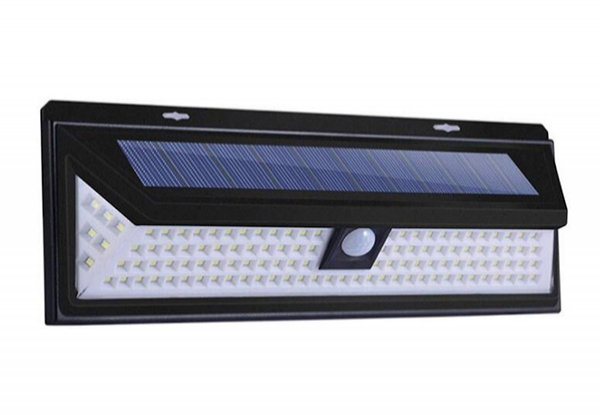Waterproof Solar Sensor with 86-LED Lights - Option for Two