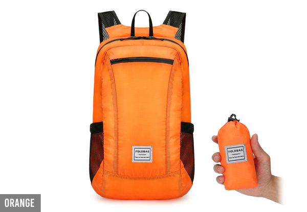 Outdoor Portable & Lightweight Backpack - Eight Colours Available