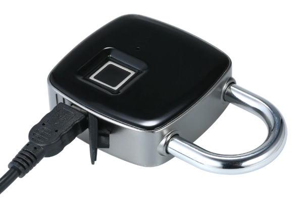 Keyless USB Rechargeable Water-Resistant Fingerprint Lock