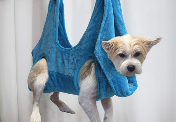 Pet Grooming Hammock - Two Colours & Three Sizes Available