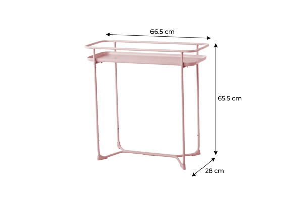 Modern Loft Side Table Flower Stand - Available in Two Shapes & Two Colours