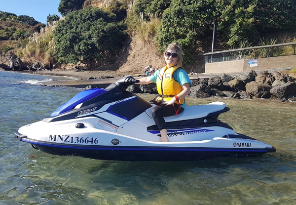 North Auckland 30-Minute Jetski Hire - Option for 60 Minutes & to incl. Sea Biscuit Hire