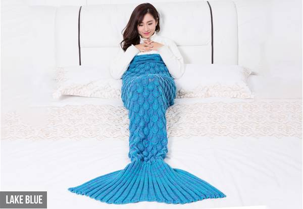 Soft Mermaid Tail Blanket - Four Colours & Two Sizes Available