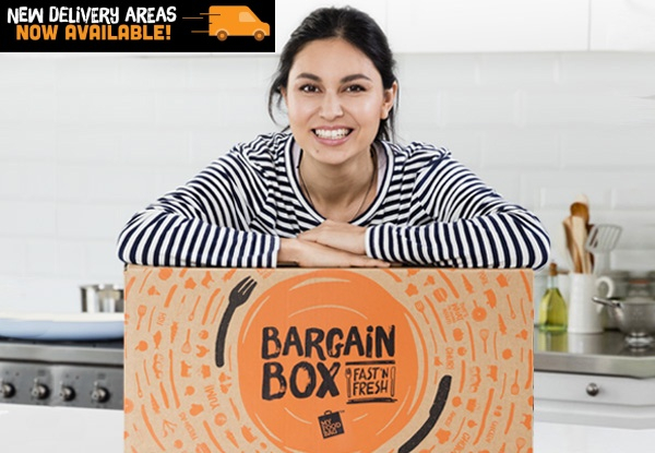 40% Off Any Bargain Box - Options for Mini, Regular or Mega & for Three or Five Nights incl. Delivery - Save up to $71 off Your First Box