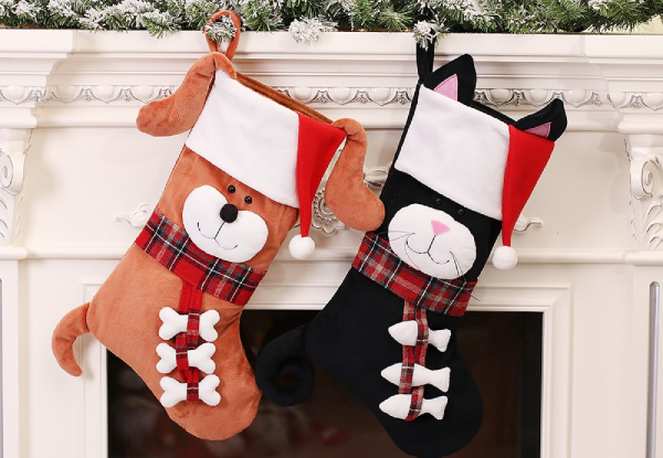 Animal Christmas Stockings - Three Styles Available