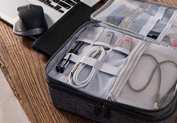 Multifunctional Travel Cable Organiser - Four Colours Available