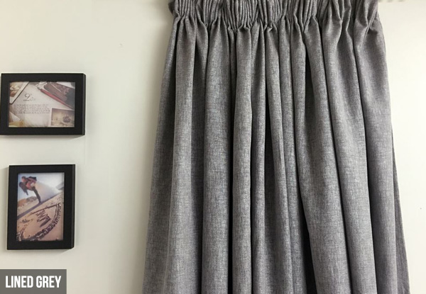80% Blockout Thermal Curtains - Two Colours & Eight Sizes Available
