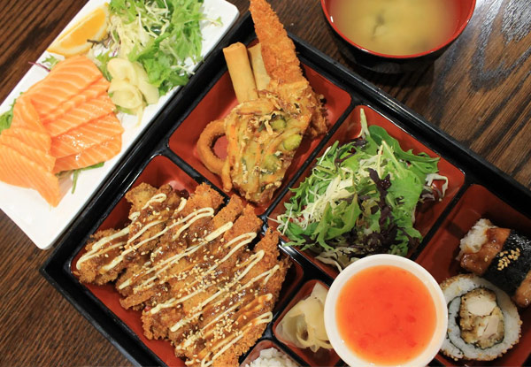 $30 for Two Bento Boxes & a Side Dish to Share or $60 for Four (value up to $120)