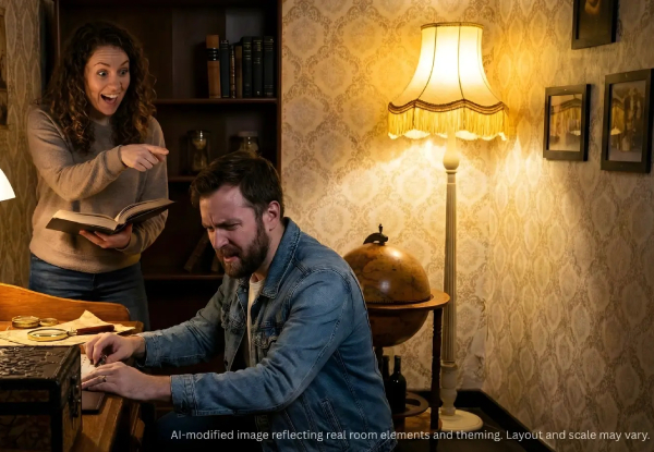 Da Vinci Escape Room at Escape Rooms Takapuna from $37 per Child or $39 per Adult