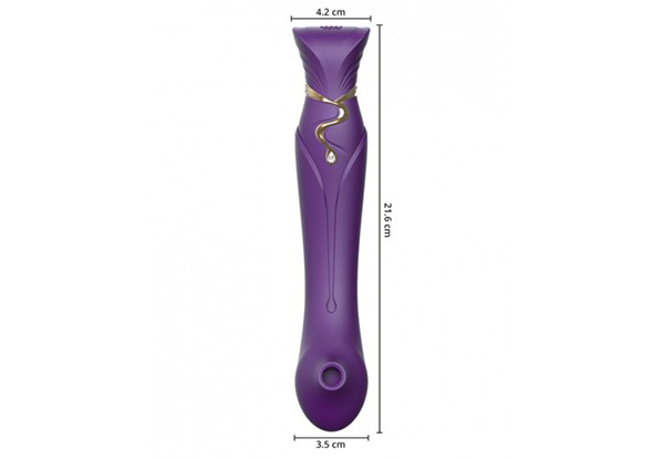 Queen G-Spot Pulse Wave Vibrator - Three Colours Available