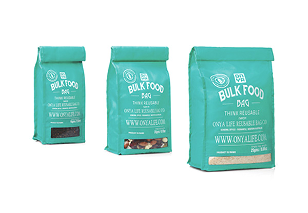 Three-Pack of Onya Bulk Food Bags - Two Colours Available