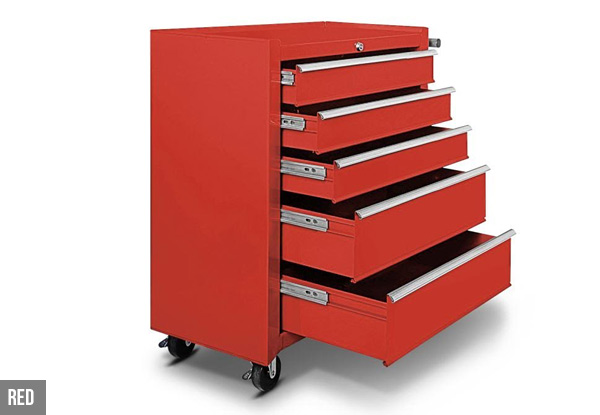 Five-Drawer Tool Chest - Three Colours Available
