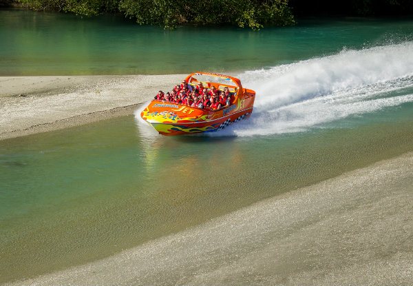 60-Minute Jet Boat Ride for One Person incl. Photo - Options for up to Eight People or Family Pass Available