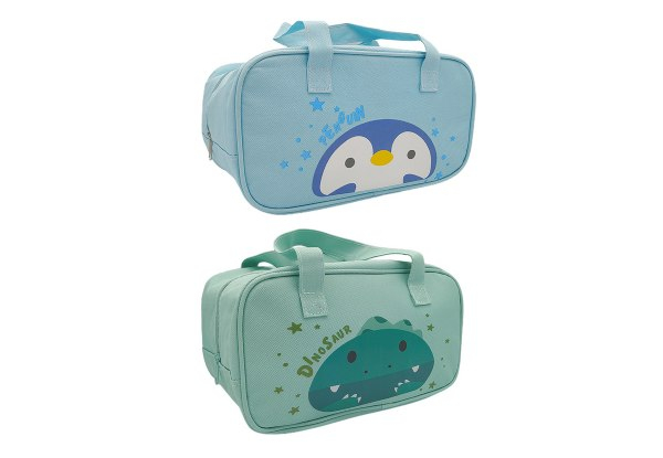 Two-Pack Printed Insulated Lunch Bag - Three Designs & Two Sizes Available